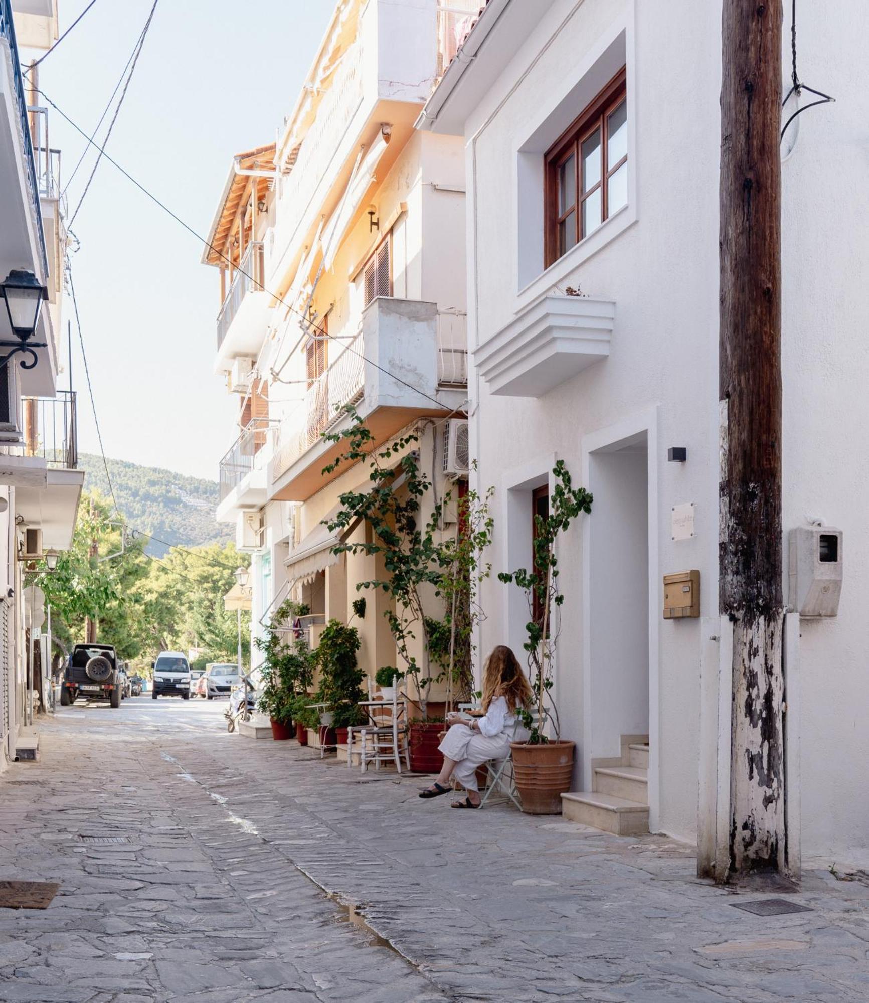 Olea White Villa Skiathos Town Exterior photo